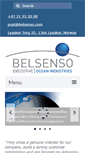 Mobile Screenshot of belsenso.com